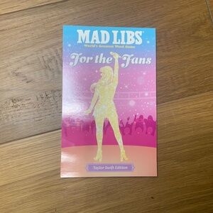 New Mad Libs Taylor Swift Edition